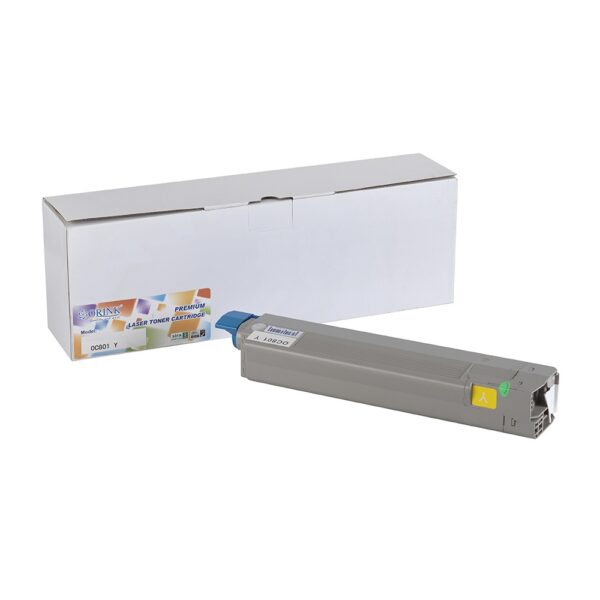 Oki C801 C821 toner yellow ORINK i33419