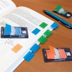 Oldaljelölő műanyag Info Notes Info Flag 25x43 mm 50 lapos áttetsző piros - Image 2