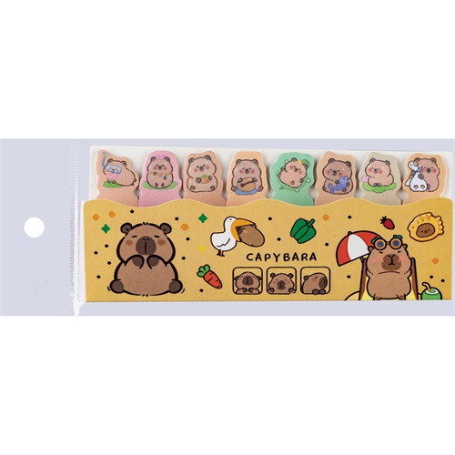 Öntapadós jegyzettömb Centrum CAPYBARA 50x14mm 15 lapos 8 féle 2 Öntapadós jegyzettömb Centrum CAPYBARA 50x14mm 15 lapos 8 féle - Image 2