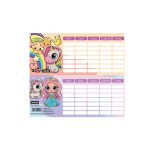 Órarend egylapos Uni/Kir, 25 db/csomag, Nebulo - Image 2