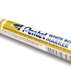 Táblamarker, 4,2 mm, kúpos hegy, PENTEL, kék