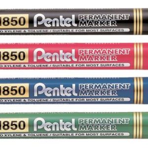 Alkoholos marker, 1,5 mm, kúpos, PENTEL "N850", kék