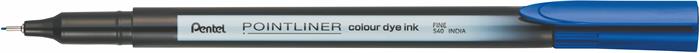 Tűfilc, 0,4 mm, PENTEL "Pointliner", sötétkék 1 PENTEL