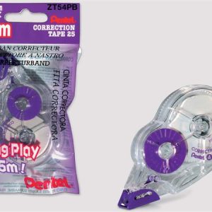 Hibajavító roller, 4,2 mm x 25 m, PENTEL, "ZT54"