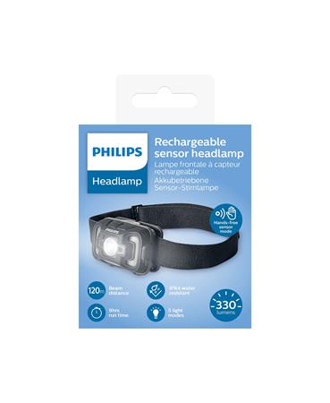 Fejlámpa, LED, újratölthető, PHILIPS 2 Fejlámpa, LED, újratölthető, PHILIPS