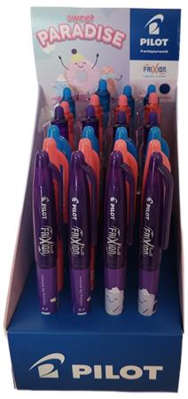 Rollertoll display, 0,35 mm, törölhető, PILOT "Frixion Ball Fancy", "Frixion Clicker Fancy", vegyes 1 PILOT