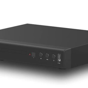 DVD-lejátszó, asztali, PHILIPS "TAEP200", fekete