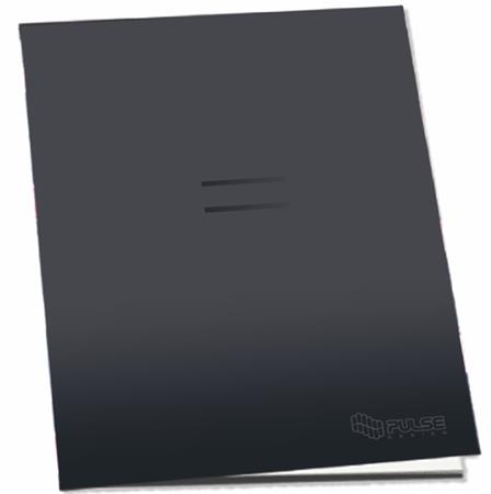Füzet, tűzött, A4, vonalas, 52 lap, PULSE "Dark Colours" 2 Füzet, tűzött, A4, vonalas, 52 lap, PULSE "Dark Colours"