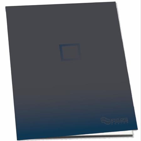 Füzet, tűzött, A4, kockás, 52 lap, PULSE "Dark Colours" 3 Kötött és tűzött füzetek A4