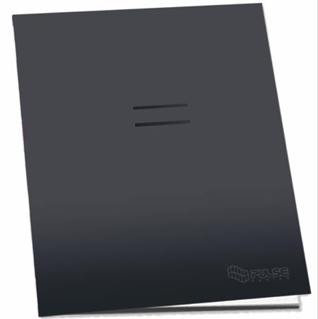 Füzet, tűzött, A5, vonalas, 52 lap, PULSE "Dark Colours" 3 Kötött és tűzött füzetek A5