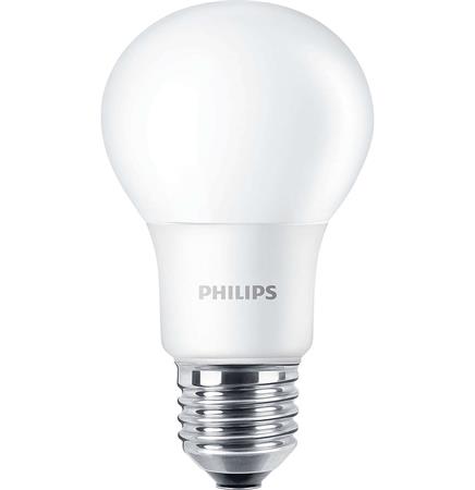 LED izzó, E27, gömb, 8W, 806lm, 2700K, A60, PHILIPS "CorePro" 1 PHILIPS