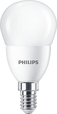 LED izzó, E14, kisgömb, P48, 7W, 806lm, 4000K, PHILIPS "CorePro" 1 PHILIPS