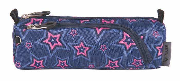 Tolltartó, hengeres, 2 részes, PULSE "Pink Stars" 2 Tolltartó, hengeres, 2 részes, PULSE "Pink Stars"