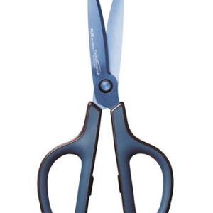 Olló, általános, 17,5 cm, PLUS "Fitcut Curve Premium", diplomatakék