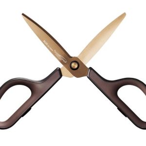 Olló, általános, 17,5 cm, PLUS "Fitcut Curve Premium", bronz