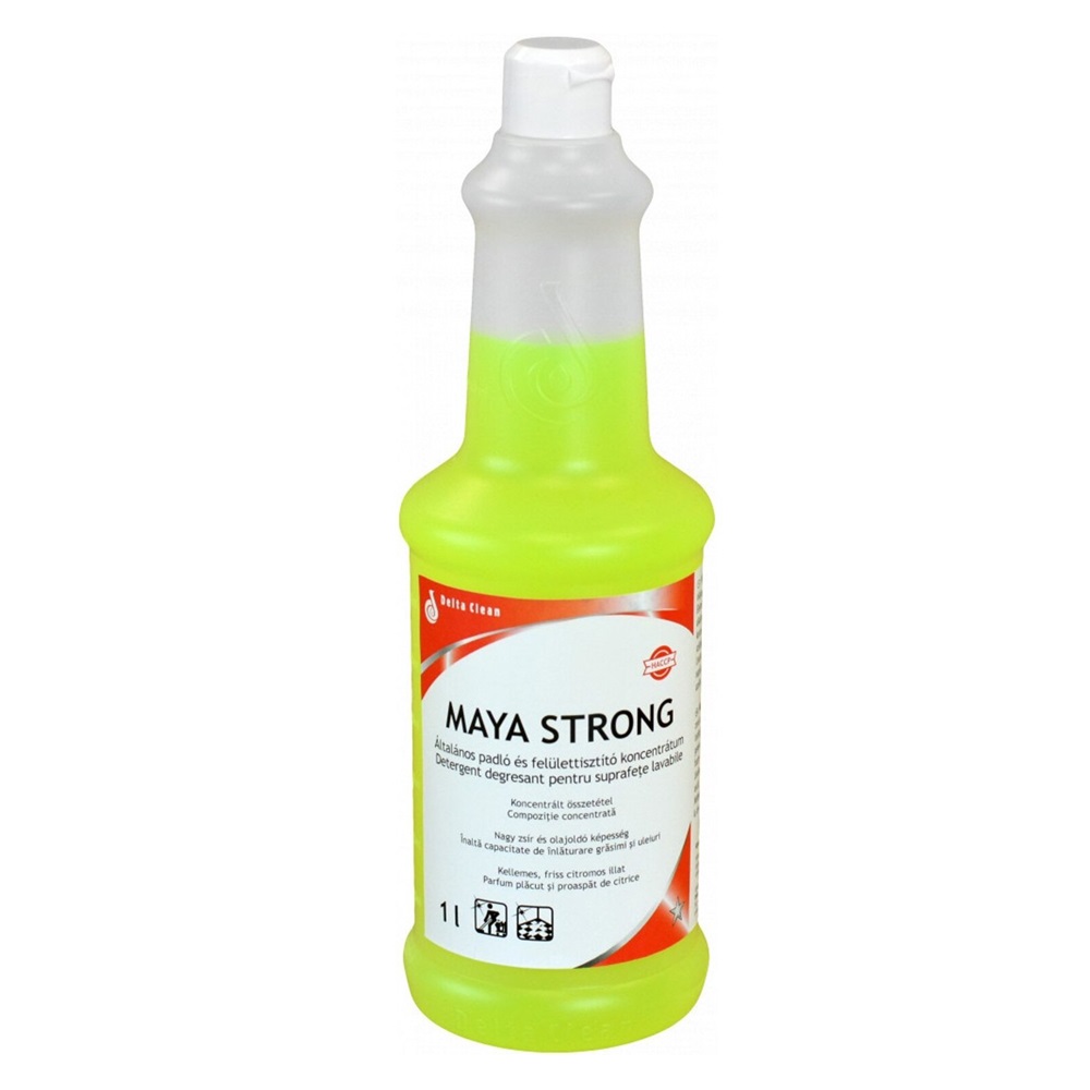Padló- és felülettisztító koncentrátum erős zsíroldó hatással 1 liter Maya Strong 2 Padló- és felülettisztító koncentrátum erős zsíroldó hatással 1 liter Maya Strong - Image 2
