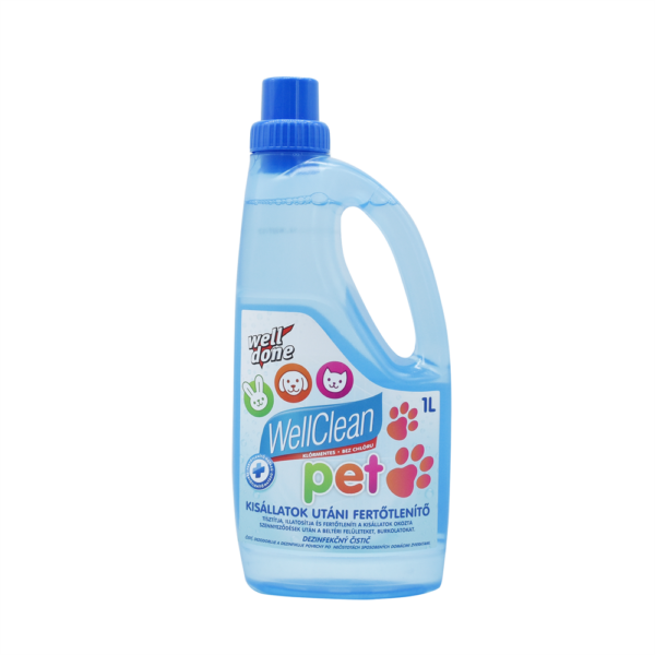 Padlofelmoso kisallatok utani 1 liter Well Clean PET i195054