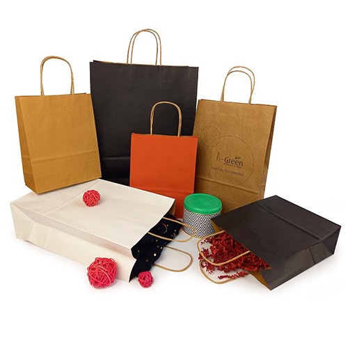 Papírtáska M 220x330x100 5 db/csomag vegyes színek 1 Papírtáska M 220x330x100 5 db/csomag vegyes színek