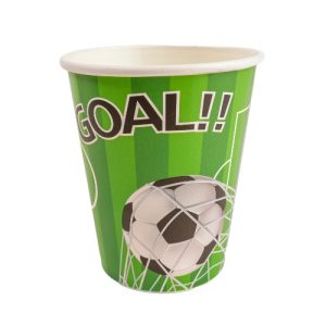 Party pohár 2,7 dl Focis 10 db/csomag