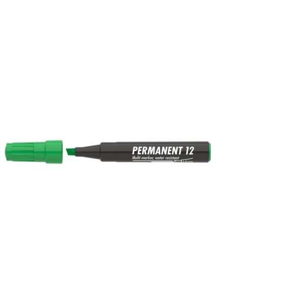 Permanent marker 1 4mm vagott Ico 12 zold i211041