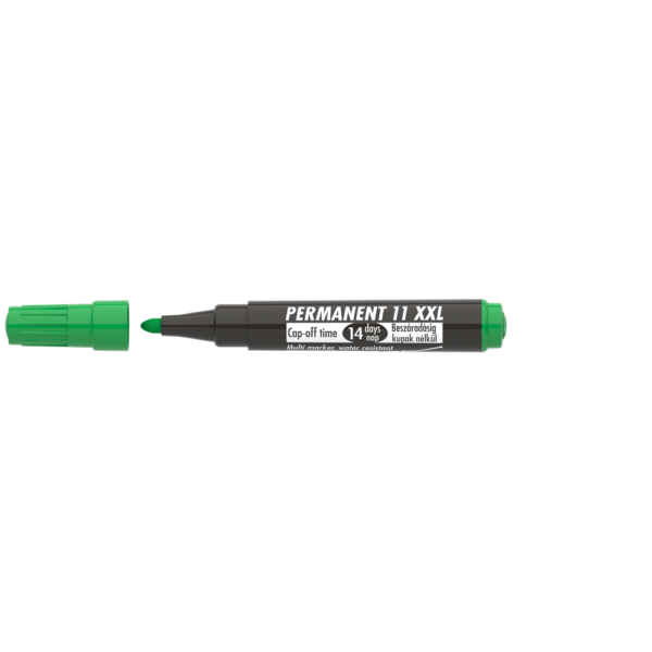 Permanent marker 3mm kerek Ico 11XXL zold i211416