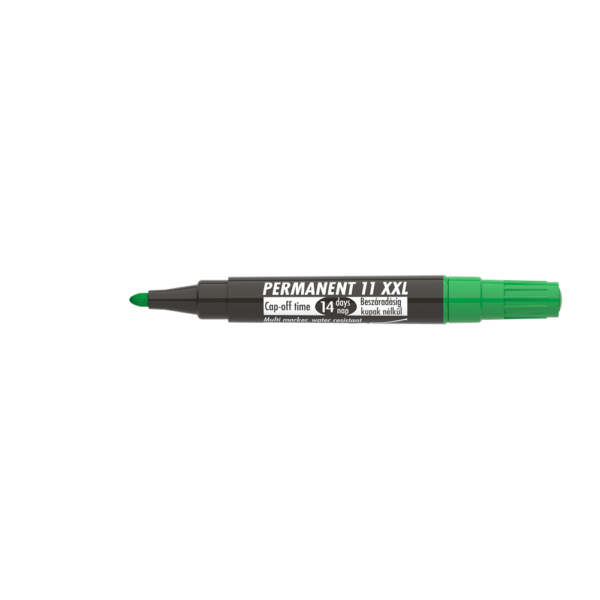 Permanent marker 3mm kerek Ico 11XXL zold i211421