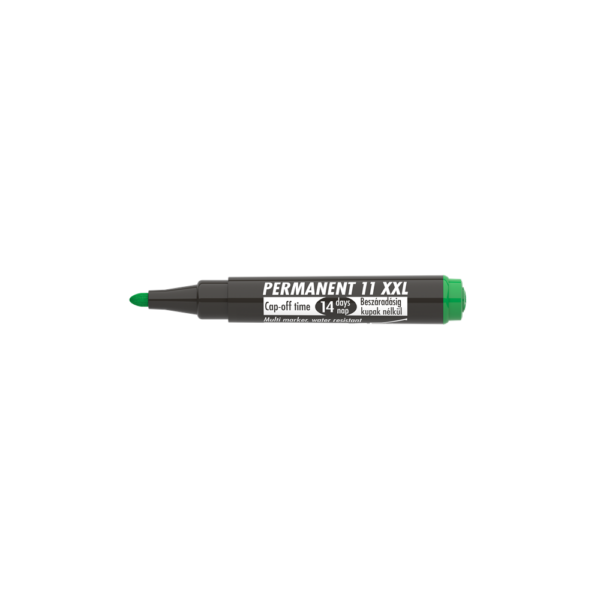 Permanent marker 3mm kerek Ico 11XXL zold i211426