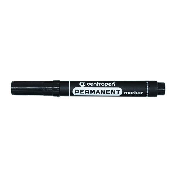 Permanent marker CENTROPEN 8566 kerek vegu 2 5mm fekete i71380