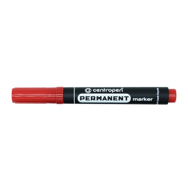 Permanent marker CENTROPEN 8566 kerek vegu 2 5mm piros i71285