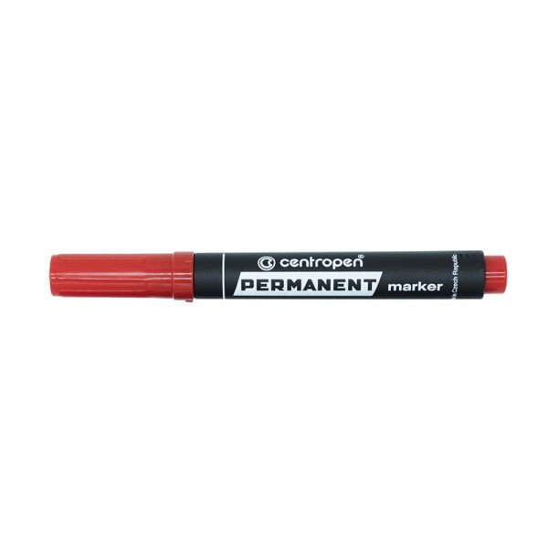 Permanent marker CENTROPEN 8576 vagott vegu 1 4 6 mm piros i71305