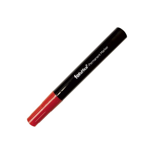 Permanent marker FOROFFICE kerek vegu 1 5 3mm piros i61008