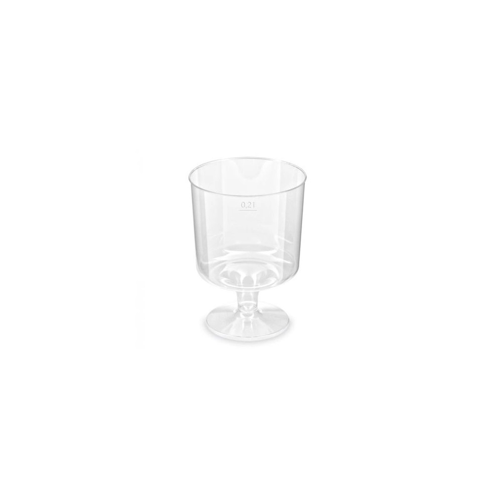 Pohár 2 dl műanyag talpas 10 db/csomag 1 Pohár 2 dl műanyag talpas 10 db/csomag