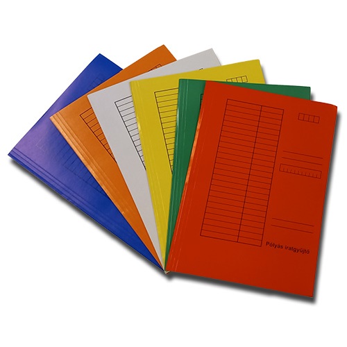 Pólyás iratgyűjtő pd A/4 narancssárga 3 Pólyás iratgyűjtő pd A/4 narancssárga - Image 3