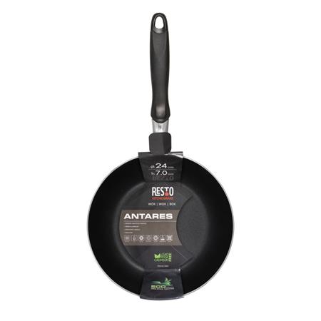 Wok serpenyő, 24 cm, RESTO "Antares 93601" 1 RESTO