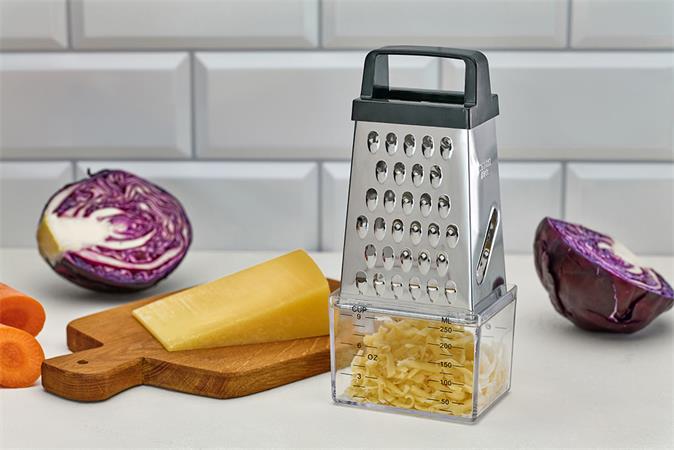 Konyhai reszelő, 4 oldalú, tárolóval, RESTO "Sham 95412" 4 Konyhai reszelő, 4 oldalú, tárolóval, RESTO "Sham 95412" - Image 4