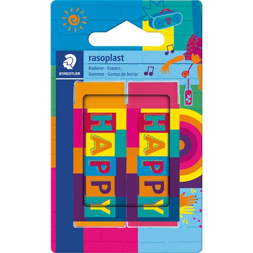 Radír Staedtler Happy 2 db/bliszter 1 Radír Staedtler Happy 2 db/bliszter