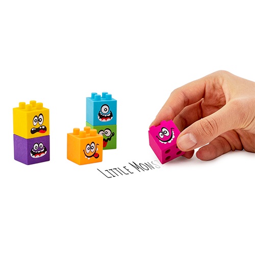 Radír Trendhaus LITTLE MONSTER 3 emeletes torony, 2 féle 5 Radír Trendhaus LITTLE MONSTER 3 emeletes torony, 2 féle - Image 5