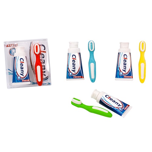 Radír Trendhaus Tooth Brush 2 db/szett, 4 féle készlet 1 Radír Trendhaus Tooth Brush 2 db/szett, 4 féle készlet