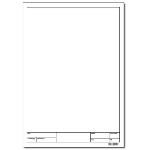 Rajzlap famentes A/4 180g keretezett 10 lap/csomag nejlonos 1 Rajzlap famentes A/4 180g keretezett 10 lap/csomag nejlonos