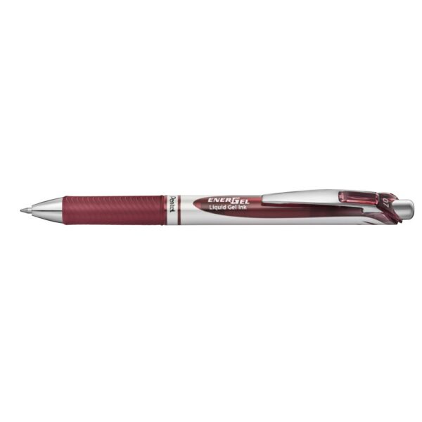 Rollertoll zseles 0 7mm Pentel EnerGel BL77 BGX burgundi i92838