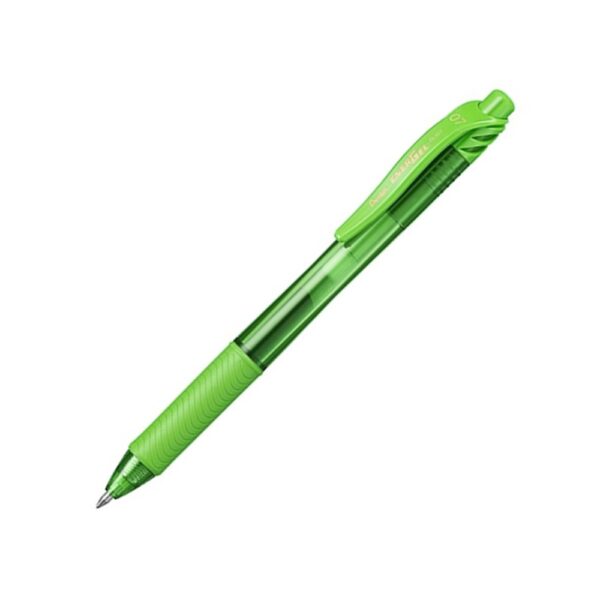 Rollertoll zseles golyoatmero 0 7 mm Pentel EnerGelX BL107 KX irasszin vilagoszold i577658