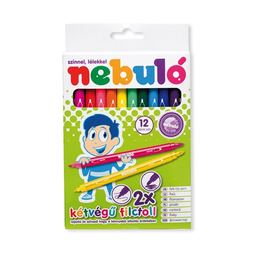 Rostirón Nebuló színes kétvégű 12 db-os klt 1 Rostirón Nebuló színes kétvégű 12 db-os klt
