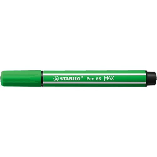 Rostirón Stabilo Pen 68 MAX prémium vágott heggyel levélzöld 1 Rostirón Stabilo Pen 68 MAX prémium vágott heggyel levélzöld