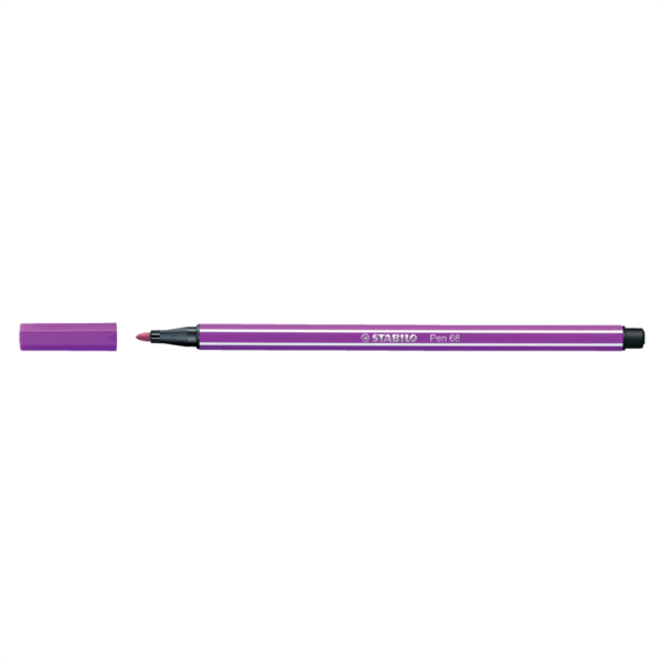 Rostiron filctoll 1mm M STABILO Pen 68 orgona lila i579314