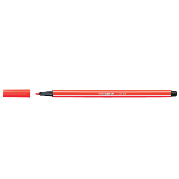 Rostiron filctoll 1mm M STABILO Pen 68 piros i594963