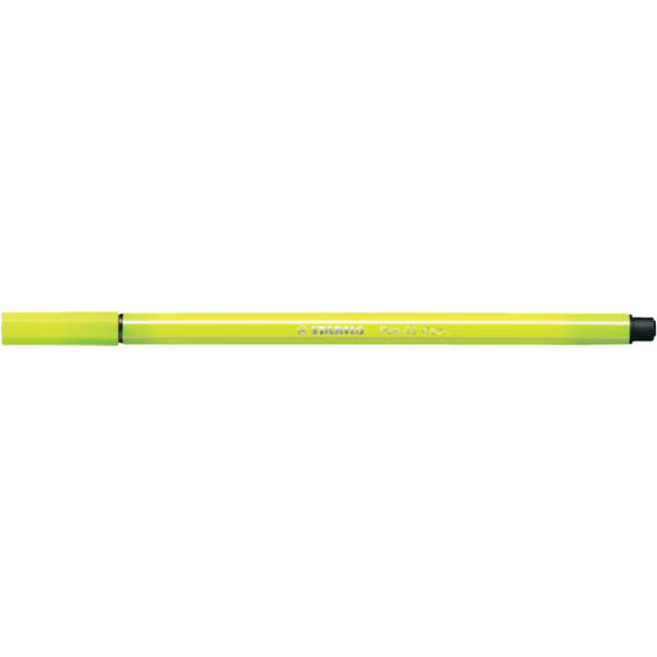 Rostiron filctoll 1mm STABILO Pen 68 neon sarga i598842