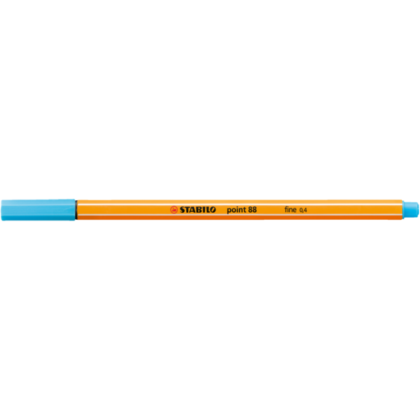 Rostiron tufilc 0 4mm STABILO Point 88 azurkek i597177