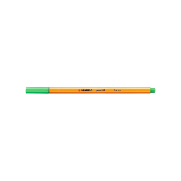 Rostiron tufilc 0 4mm STABILO Point 88 neon zold i239759