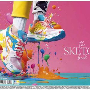 Vázlatfüzet, spirál, A4, 100 g, 30 lap, SHKOLYARYK "the Sketch book"