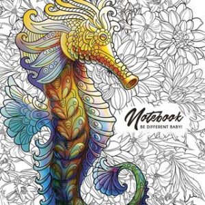 Jegyzettömb, ragasztott, A5, vonalas, 50 lap, SHKOLYARYK "Be different", vegyes minta